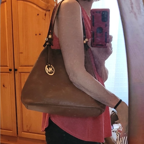 Michael Kors Leather Hobo Bag - Picture 7 of 7